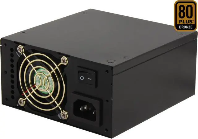 Main image of Athena Power AP-MP4ATX60FEP8 600W MicroATX / SFX12V / EPS12V / ATX V2.2 SLI Ready CrossFire Ready 80 Plus Bronze Certified Power Supply - OEM