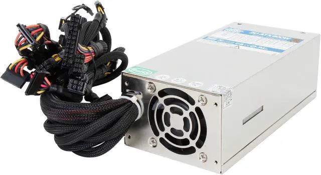 Alt view image 3 of 6 - Athena Power AP-U2ATX80FEP8 20+4Pin 800W Single 2U IPC Server Power Supply - 80PLUS Bronze
