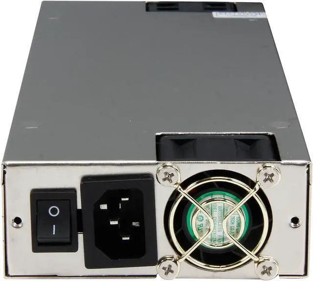 Alt view image 2 of 6 - Athena Power AP-U1ATX6022FEP8 ATX Connector 24 (20+4) Pin x 1
P4-12V 4 Pin x 1
EPS 12V 8 Pin
PCIE 6 Pin x 1
PCIE 6+2 Pin
SATA 15 Pin x 3
Molex 4 Pin x 3 600W 1U IPC Power Supplies