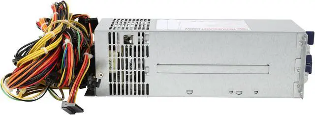 Alt view image 3 of 9 - Athena Power AP-RRU2ATX608 ATX Connector 24(20+4) pin x 1
P4-12V 4 Pin x 1
EPS 12V 8 Pin x 2
PCIE 6+2 Pin x 2
SATA 15 Pin x 3
Molex 4 Pin x 3 600W Redundant 2U Micro redundant PSU