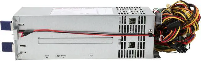 Alt view image 5 of 9 - Athena Power AP-RRU2ATX608 ATX Connector 24(20+4) pin x 1
P4-12V 4 Pin x 1
EPS 12V 8 Pin x 2
PCIE 6+2 Pin x 2
SATA 15 Pin x 3
Molex 4 Pin x 3 600W Redundant 2U Micro redundant PSU