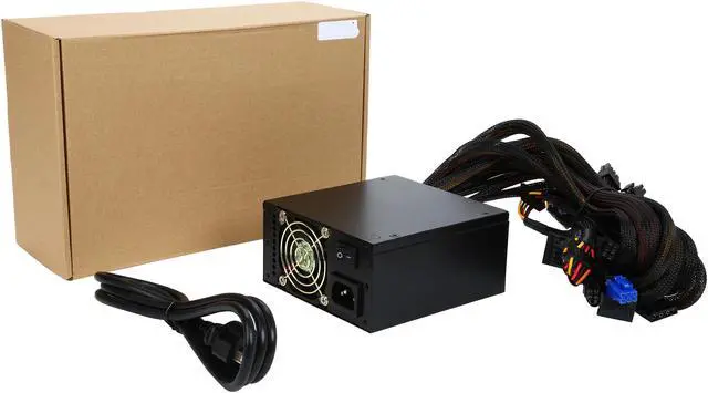 Alt view image 6 of 6 - Athena Power Apollo Series AP-MP4ATX80FEP8 800 W Micro SFX Power Supply
