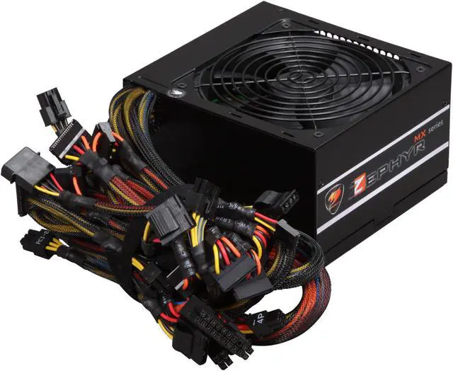 Alt view image 4 of 7 - hec Zephyr MX 750 750W Peak Output ATX12V V2.3 / EPS12V V2.91 SLI Ready CrossFire Ready 80 PLUS Certified Active PFC Power Supply