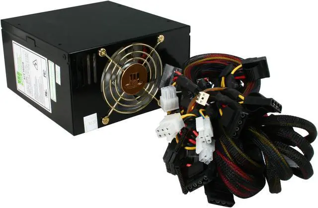 Alt view image 3 of 7 - hec ACE-580UB 580 W ATX12V SLI Certified CrossFire Ready Power Supply