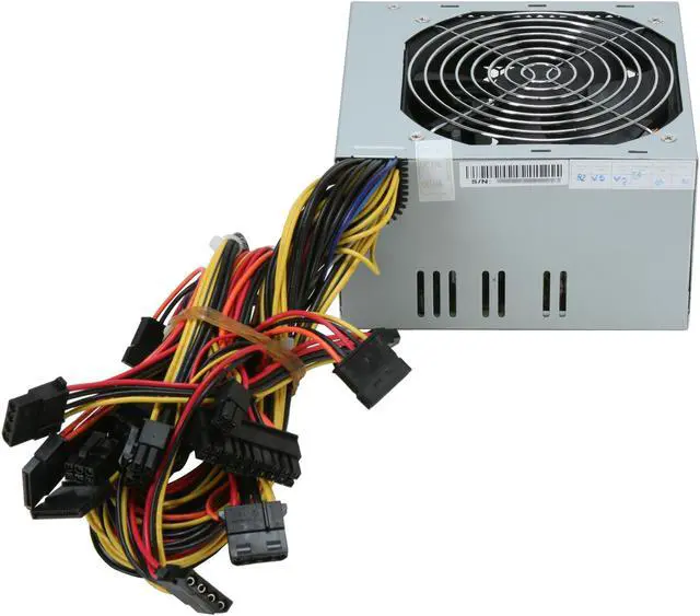 Alt view image 4 of 7 - hec HEC500TEWX 500 W ATX12V Ver2.2 80 PLUS Certified Active PFC Power Supply - OEM