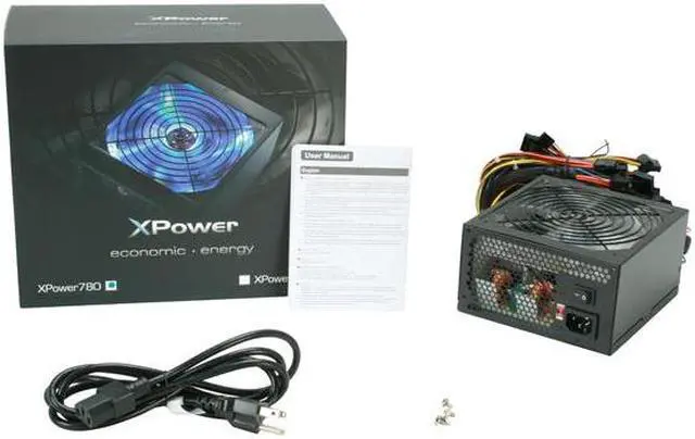 Alt view image 7 of 7 - hec XPOWER780 600W(780W Peak) ATX12V v2.3 / EPS12V v2.91 NVIDIA HYBRID-SLI Certified CrossFire Certified Power Supply