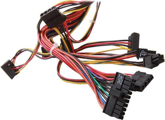 Alt view image 5 of 6 - hec HEC350TA 350 W ATX12V 80 PLUS BRONZE Certified Power Supply