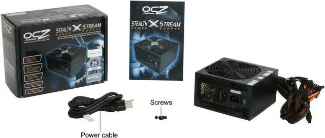 Alt view image 7 of 7 - OCZ StealthXStream OCZ500SXS 500 W ATX12V / EPS12V Active PFC Power Supply