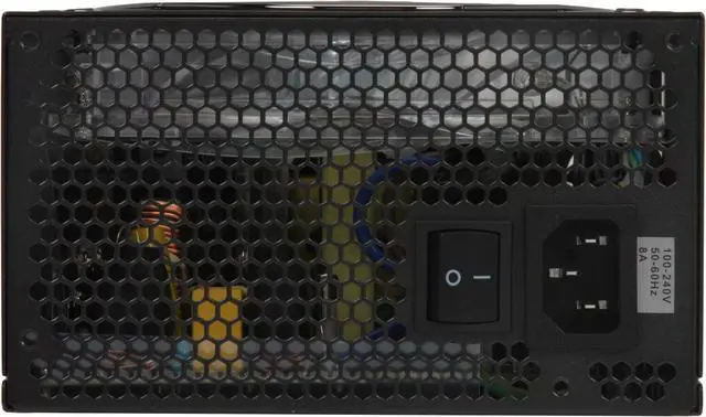 Alt view image 4 of 12 - PC Power & Cooling Fatal1ty Gaming Series 550 Watt 80+ Semi-Modular Active PFC Performance Grade ATX PC Power Supply (OCZ550FTY)