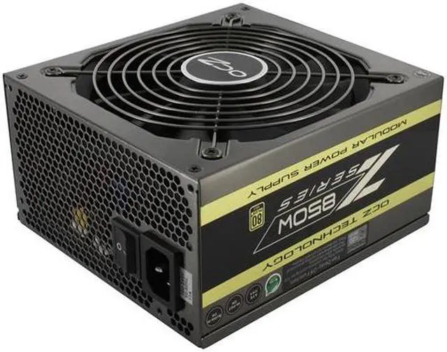 Alt view image 2 of 12 - OCZ Z Series 850W Modular 80PLUS Gold High Performance Power Supply compatible with Intel Haswell Core i3/i5/i7 and AMD Phenom
