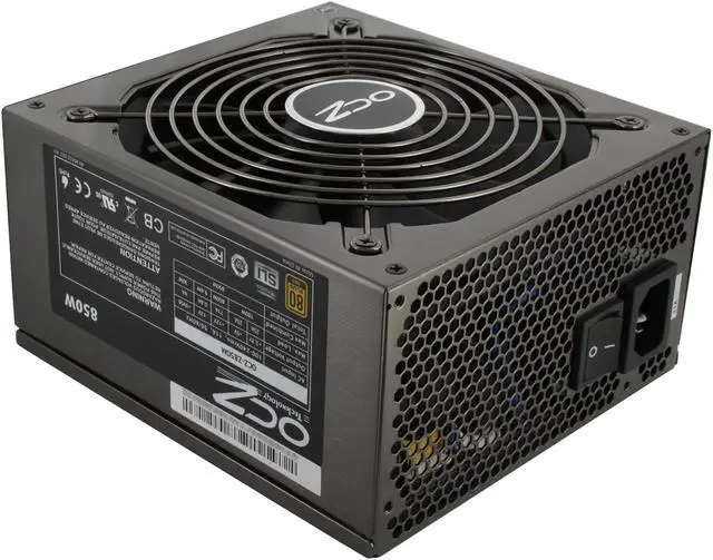 Alt view image 8 of 12 - OCZ Z Series 850W Modular 80PLUS Gold High Performance Power Supply compatible with Intel Haswell Core i3/i5/i7 and AMD Phenom