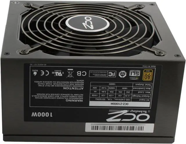 Alt view image 6 of 11 - OCZ Z Series 1000W Modular 80PLUS Gold High Performance Power Supply compatible with Intel Haswell Core i3/i5/i7 and AMD Phenom