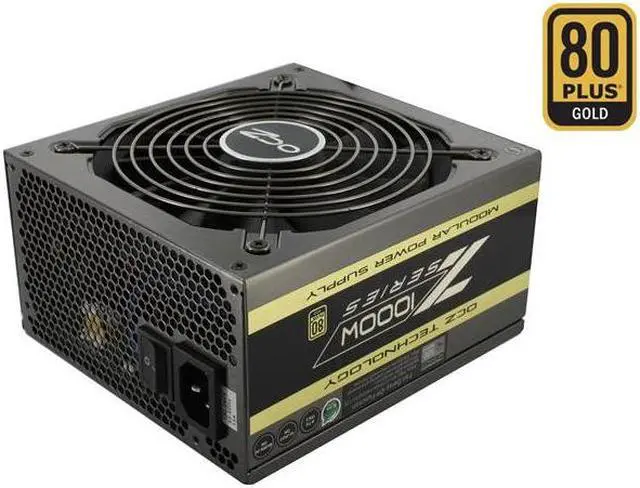 Main image of OCZ Z Series 1000W Modular 80PLUS Gold High Performance Power Supply compatible with Intel Haswell Core i3/i5/i7 and AMD Phenom