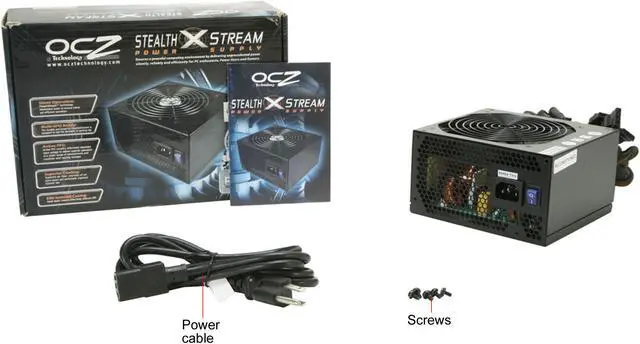 Alt view image 12 of 12 - OCZ StealthXStream OCZ600SXS-B 600 W ATX12V v2.2 / EPS12V SLI Ready Active PFC Power Supply
