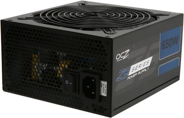 Main image of OCZ ZS Series 650W 80PLUS Bronze High Performance Power Supply compatible with Intel Sandy Bridge Core i3 i5 i7 and AMD Phenom