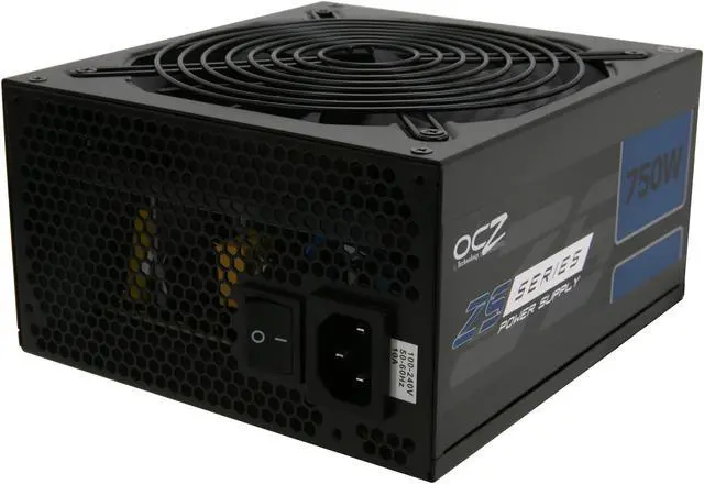 Main image of OCZ ZS Series 750W 80PLUS Bronze High Performance Power Supply compatible with Intel Sandy Bridge Core i3 i5 i7 and AMD Phenom