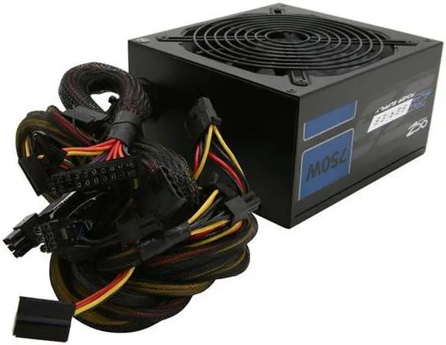 Alt view image 4 of 7 - OCZ ZS Series 750W 80PLUS Bronze High Performance Power Supply compatible with Intel Sandy Bridge Core i3 i5 i7 and AMD Phenom