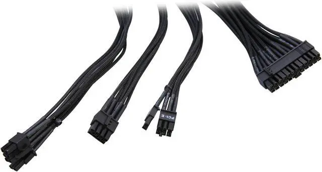 Alt view image 6 of 7 - PC Power & Cooling Fatal1ty Gaming Series 1000 Watt 80+ Gold Semi-Modular Active PFC Performance Grade ATX PC Power Supply (OCZ-FTY1000W)