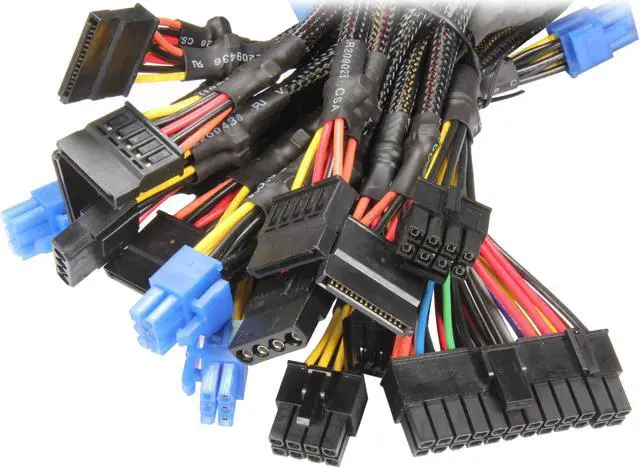 Alt view image 6 of 7 - TOPOWER TOP-1000WG 1000 W ATX12V v2.3 80 PLUS GOLD Certified Active PFC Power Supply