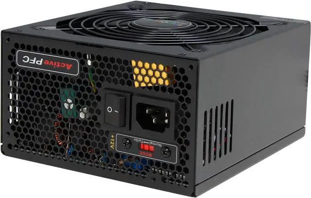 Main image of TOPOWER TOP-1000P12-ADJ 1000W ATX12V/EPS12V Active PFC Power Supply, Support SLI and CrossFire, Semi-Modular Cable, Adjustable Voltages on Rails +3.3V, +5V, and +12V to Boost Gaming Performance