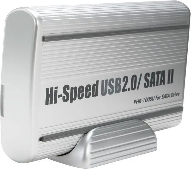 Main image of macally PHR-100SU Aluminum 3.5" SATA USB & eSATA External Enclosure