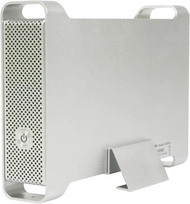 Main image of macally G-S350SU Aluminum 3.5" Silver SATA USB 2.0 & eSATA External Enclosure