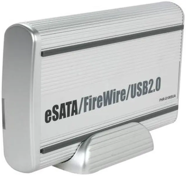 Main image of macally PHR-S100SUA Aluminum 3.5" SATA USB & 1394 & eSATA External Enclosure