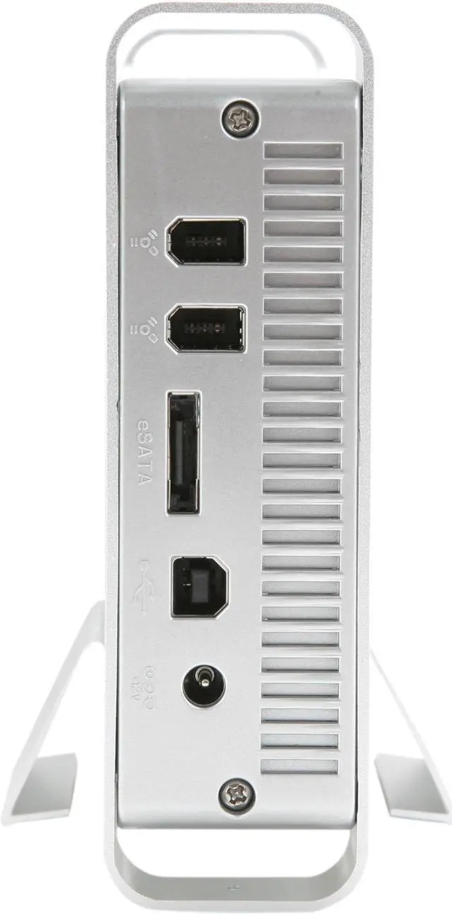 Alt view image 4 of 5 - macally G-S350SUA Aluminum 3.5" SATA USB & 1394 & eSATA External Enclosure