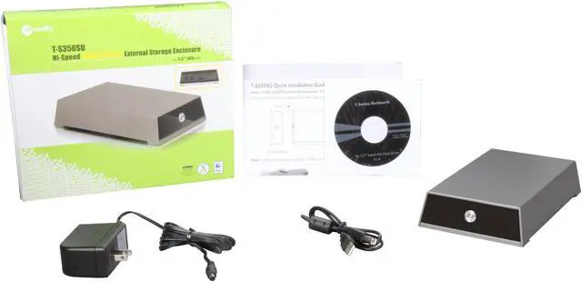 Alt view image 5 of 5 - macally T-S350SU 3.5" SATA USB & eSATA External Enclosure