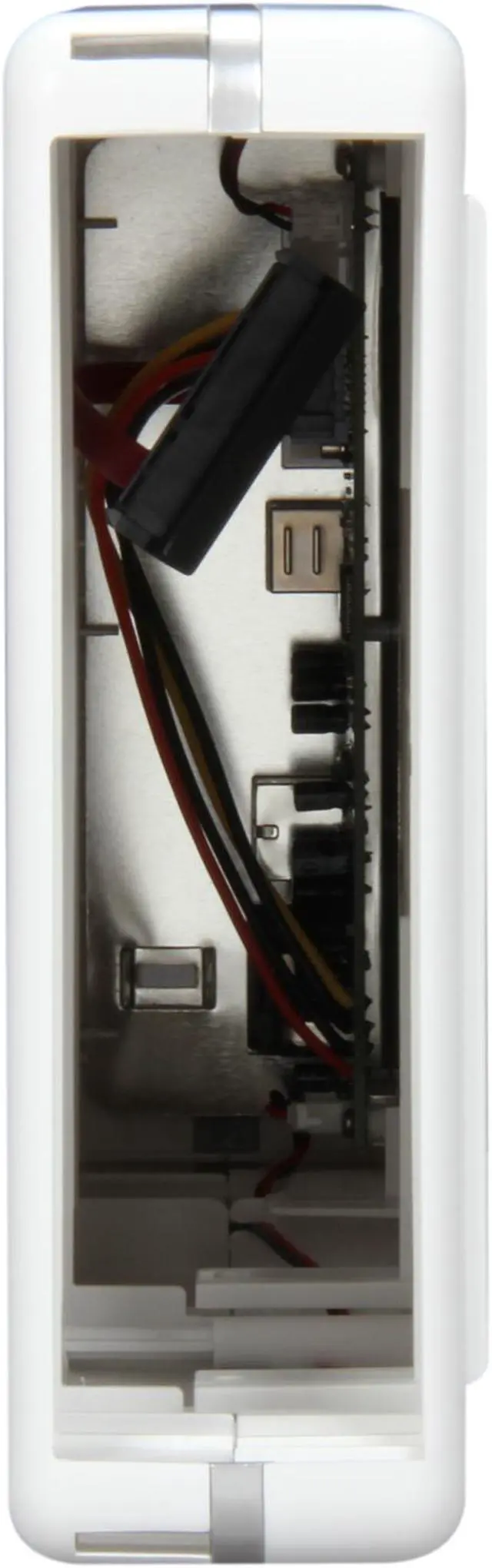 Alt view image 2 of 5 - macally CM-S525U Plastic 5.25" White SATA USB 2.0 Optical Drive Enclosure