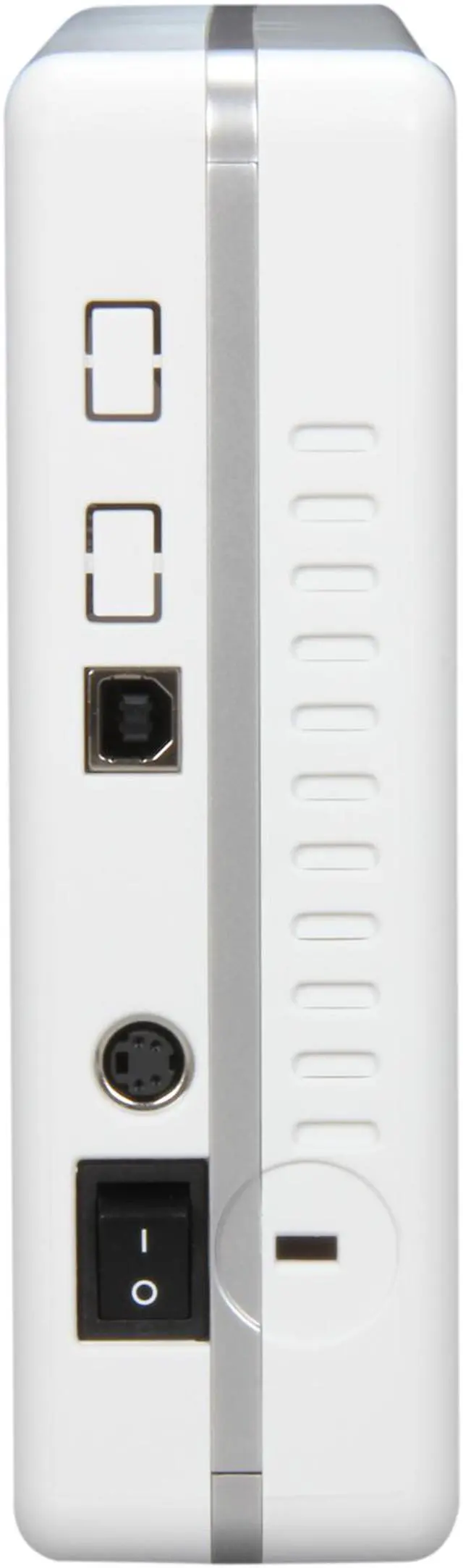 Alt view image 4 of 5 - macally CM-S525U Plastic 5.25" White SATA USB 2.0 Optical Drive Enclosure