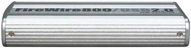 Alt view image 3 of 5 - macally PHR-S250UAB Aluminum 2.5" Silver SATA USB 2.0 / 1394 External Enclosure