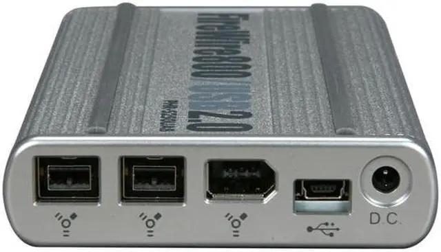 Alt view image 4 of 5 - macally PHR-S250UAB Aluminum 2.5" Silver SATA USB 2.0 / 1394 External Enclosure