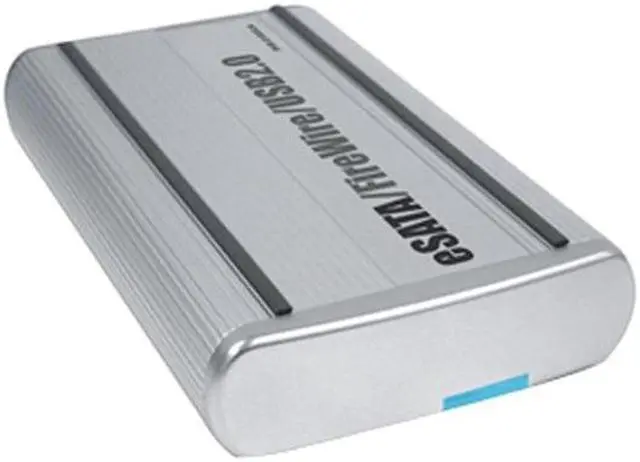 Main image of macally PHRS100SUA 3.5" Silver SATA 1 x eSATA 2 x IEEE 1394a FireWire 1 x USB 2.0 Hard Drive Enclosure