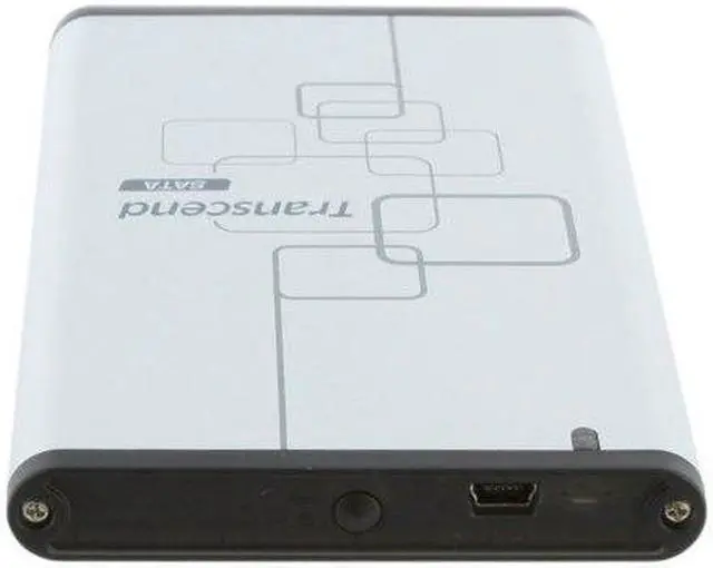 Alt view image 4 of 13 - Transcend TS0GSJ25S-S Aluminum 2.5" Silver SATA USB 2.0 External Enclosure
