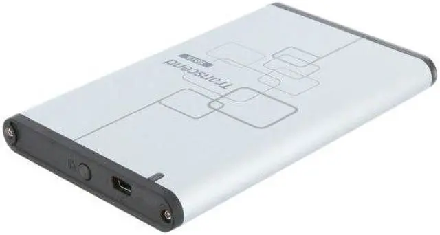 Alt view image 5 of 13 - Transcend TS0GSJ25S-S Aluminum 2.5" Silver SATA USB 2.0 External Enclosure