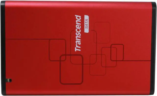 Alt view image 3 of 7 - Transcend TS0GSJ25R-S 2.5" Red SATA USB 2.0 External Enclosure