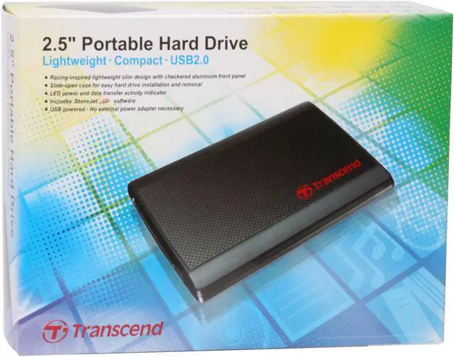 Alt view image 8 of 8 - Transcend TS0GSJ25P 2.5" SATA USB 2.0 External Enclosure