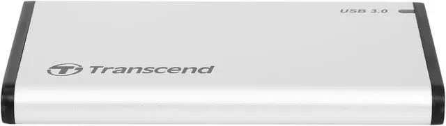 Alt view image 5 of 7 - Transcend TS0GSJ25S3 2.5" Silver SATA III 6Gb/s USB 3.1 Gen 1 (backward compatible with USB 2.0) External Enclosure