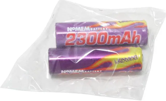 Alt view image 2 of 3 - LENMAR EGGB2R 2-pack 2300mAh AA Ni-MH Rechargeable Batteries & Charger Kit