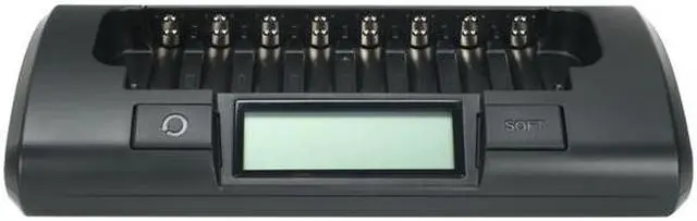 Alt view image 3 of 7 - POWEREX MH-C801D Eight Cell 1 Hour Charger w/ 2700mAh 8 x AA Rechargeable Batteries