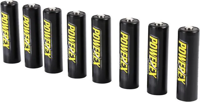 Main image of Powerex Low Self-Discharge AA 2600mAh Ni-MH Pre-Charged Rechargeable Batteries 8-Pack