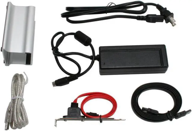 Alt view image 4 of 6 - APRICORN EZ-BUS-DTS-EKIT Aluminum 3.5" SATA USB 2.0 & eSATA External Enclosure