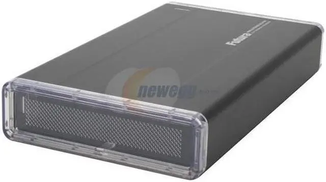 Main image of Koutech IO-EEU328-B Aluminum 3.5" Black IDE USB 2.0 External Enclosure w/ One-Button Backup