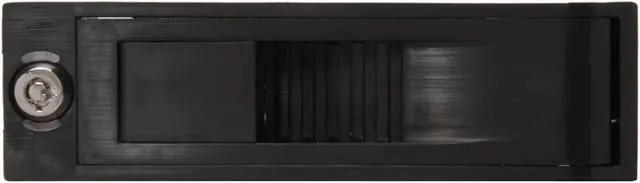 Alt view image 2 of 7 - Koutech IO-MRA320 Metal 3.5" Black SAS/SATA Hot-Swap Mobile Rack
