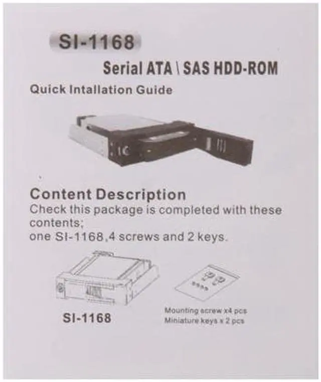 Alt view image 6 of 7 - Koutech IO-MRA320 Metal 3.5" Black SAS/SATA Hot-Swap Mobile Rack