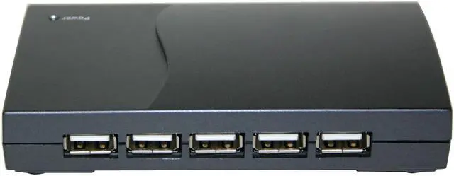 Alt view image 5 of 8 - Koutech IO-HU1300 13-Port USB 2.0 External Hub