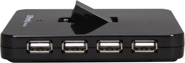 Alt view image 5 of 6 - Koutech IO-HU1310 13-Port Hi-Speed USB 2.0 External Hub - Black