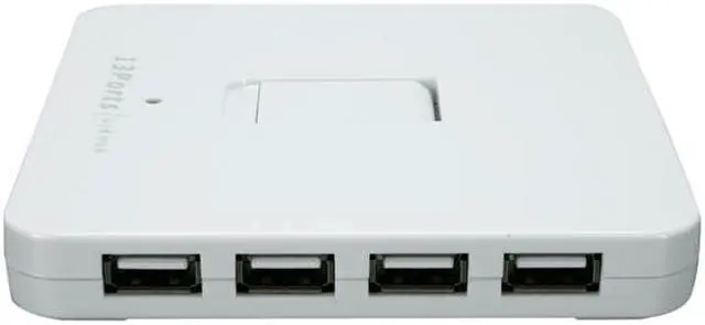 Alt view image 5 of 6 - Koutech IO-HU1311 13-Port Hi-Speed USB 2.0 External Hub - White