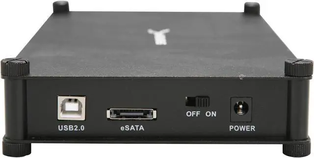 Alt view image 4 of 5 - SABRENT ECS-STU35K Aluminum 3.5" Supports Standard 3.5" Serial ATA or IDE Hard Drives USB 2.0 Black External Enclosure - OEM